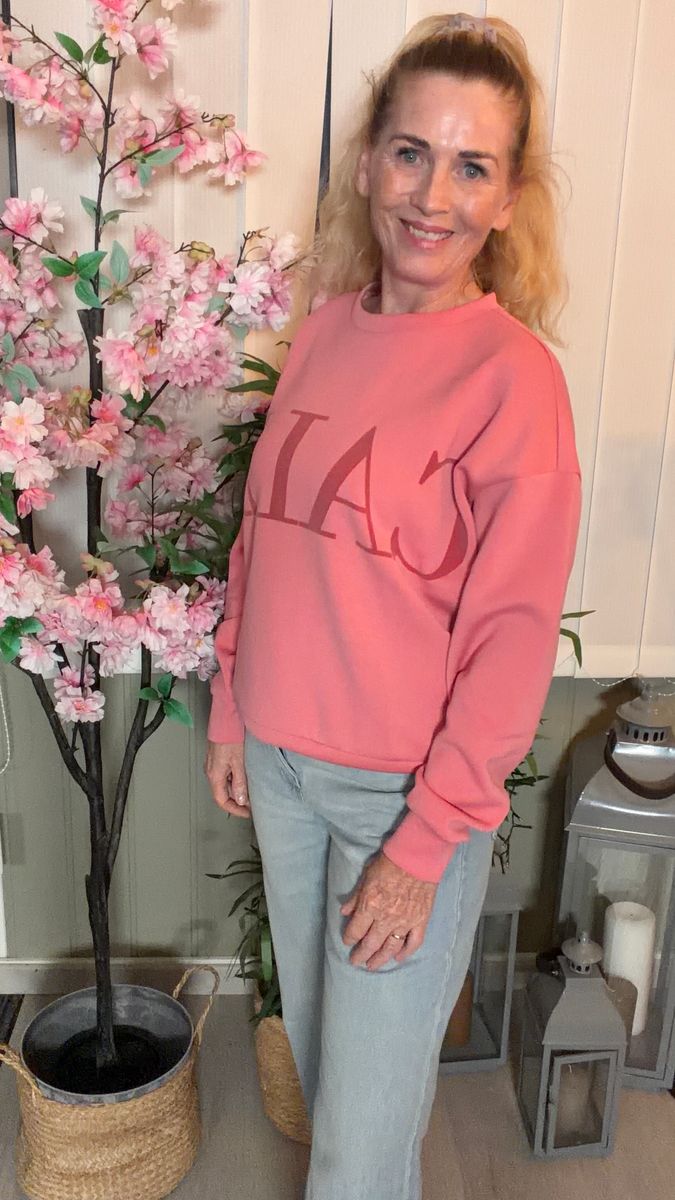 VIREFLECT O-NECK L/S CALM SWEAT TOP