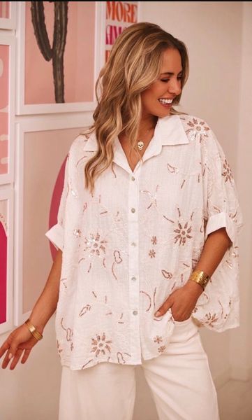 Hovedbilde LINA BLOUSE WHITE