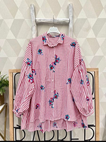 Hovedbilde FIOLA STRIPE SHIRT RED