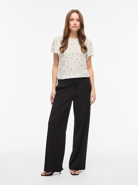 Hovedbilde VIGREIS S/S O-NECK TOP/RN PINK FLOWER