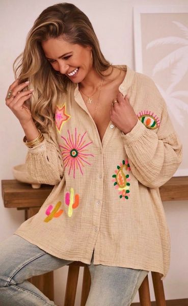 Hovedbilde NANCY SHIRT BEIGE