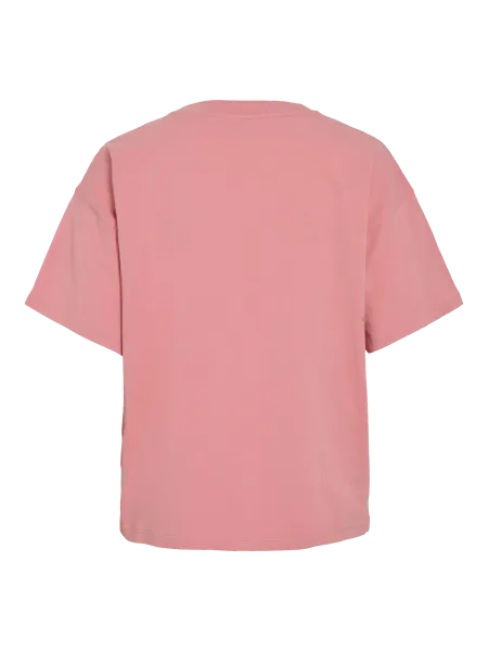 Hovedbilde VINORANI PATCH O-NECK S/S T-SHIRT MAUVEGLOW