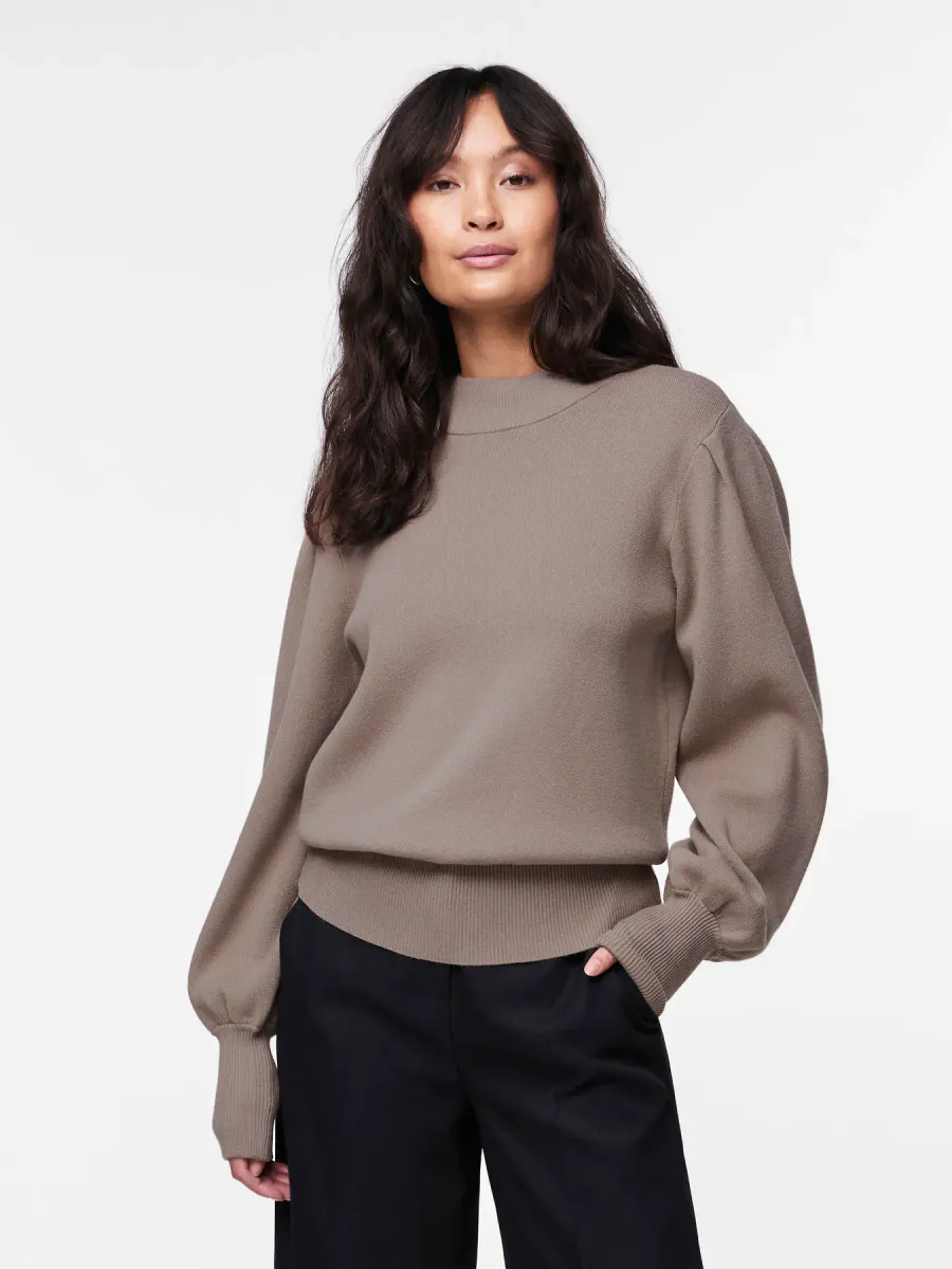 YASFONNY LS KNIT PULLOVER S