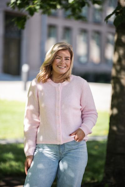 Hovedbilde VILORY O-NECK L/S KNIT CARDIGAN CHERRY BLOSSOM