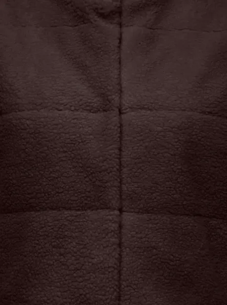 Hovedbilde CARSANDRA TEDDY WAISTCOAT SEAL BROWN