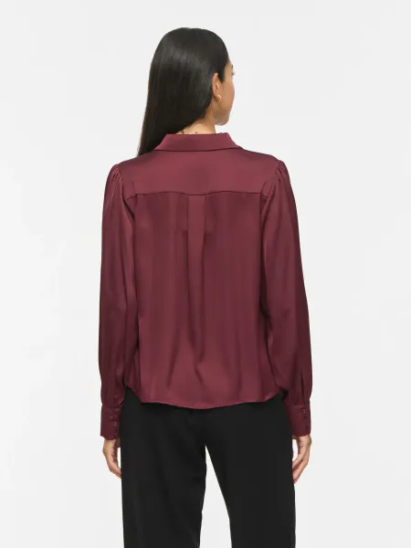 Hovedbilde VIENNA RAVENNA L/S BALLOON SHIRT PORT ROYAL
