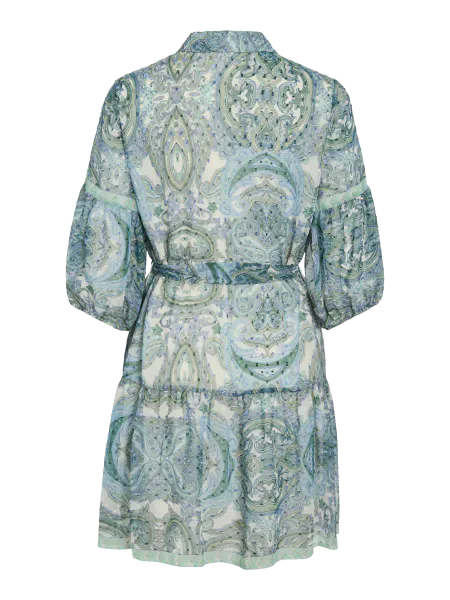 Hovedbilde VIPRAYA PRINTED SHORT DRESS/LN/1 NANTUCKET BLUE