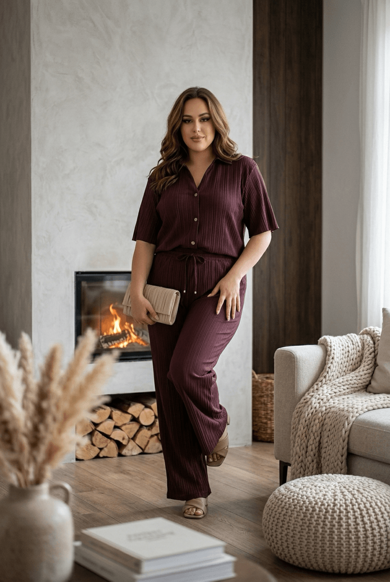 CARMUNICH MW WIDE CRINKLE PANT PNT