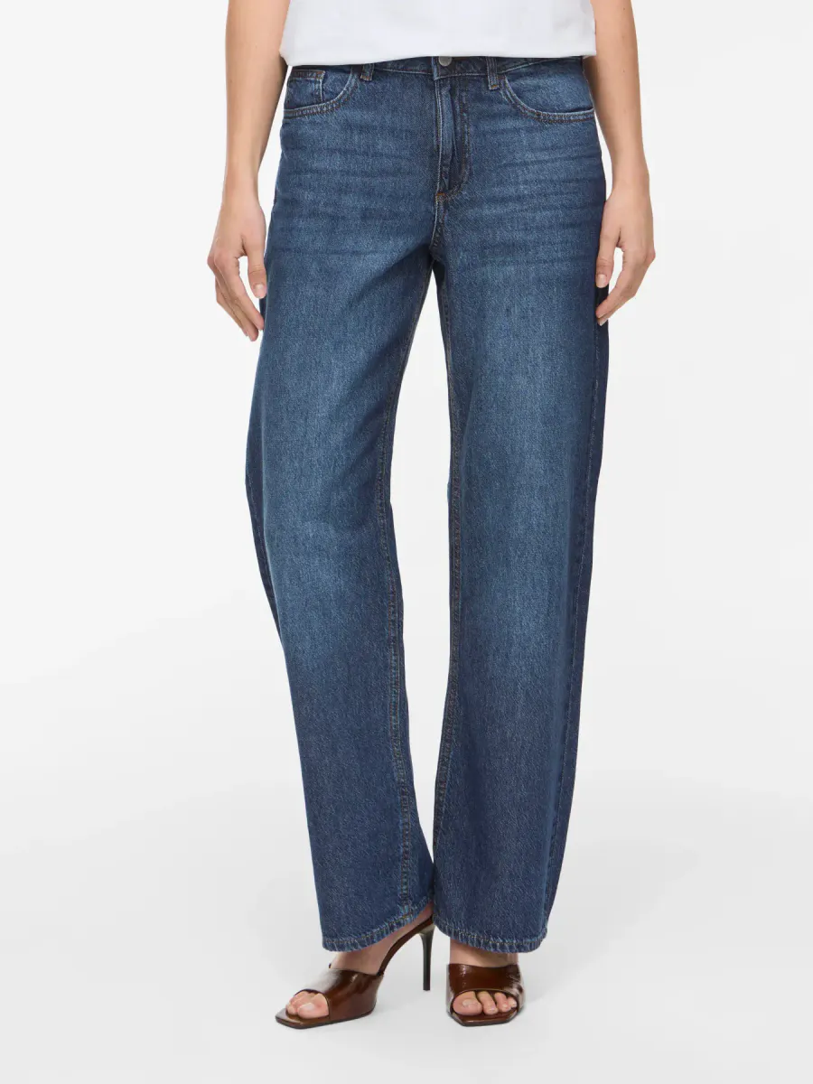 VIPALMA RW WIDE JEANS DBD PAL20 DARK BLUE DENIM 30 LENGDE