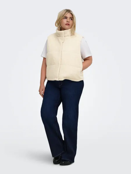 Hovedbilde CARSANDRA TEDDY WAISTCOAT PUMICE STONE