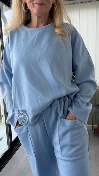 Hovedbilde CELINE LOUNGE SET BLUE
