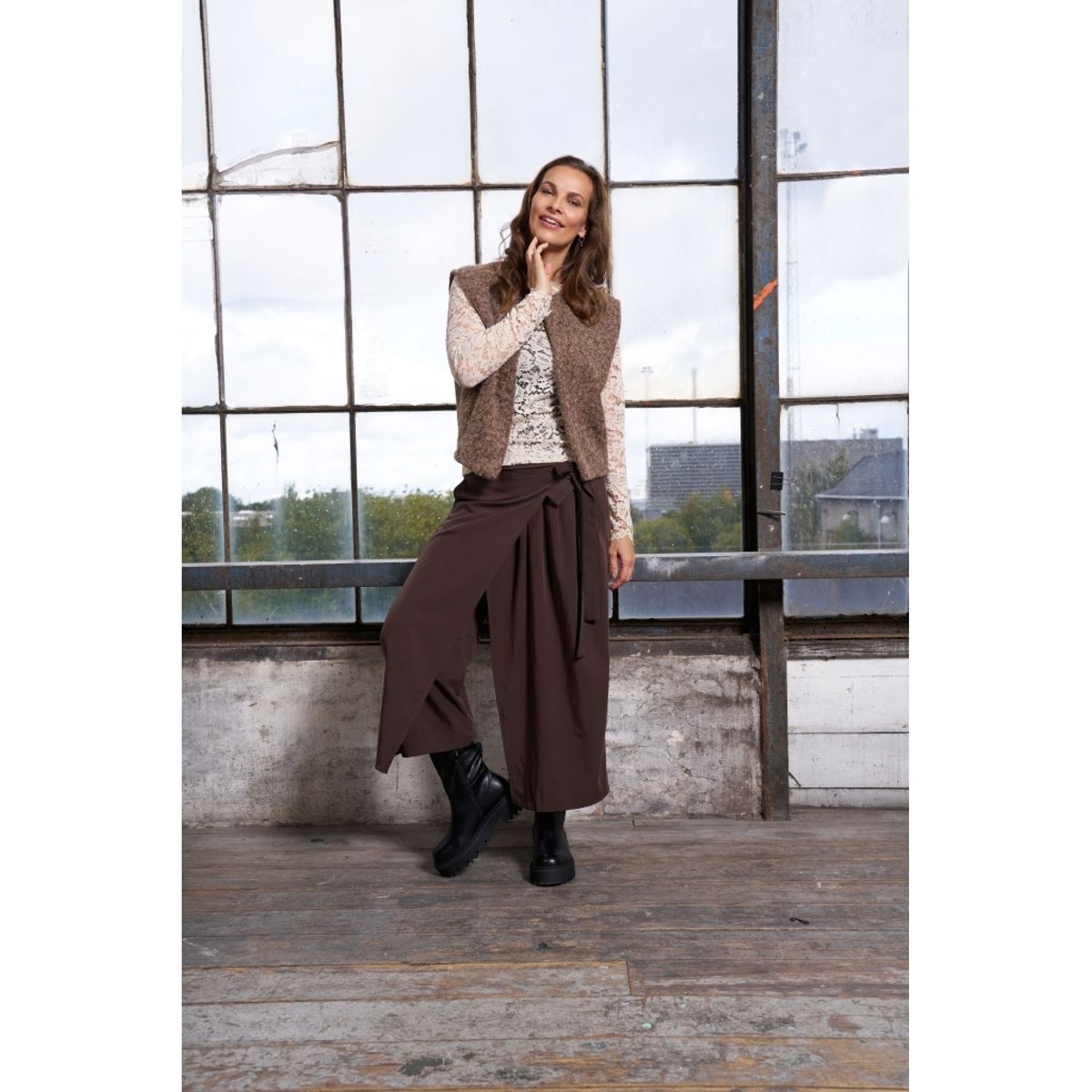 SAPPHIRE PANTS BROWN